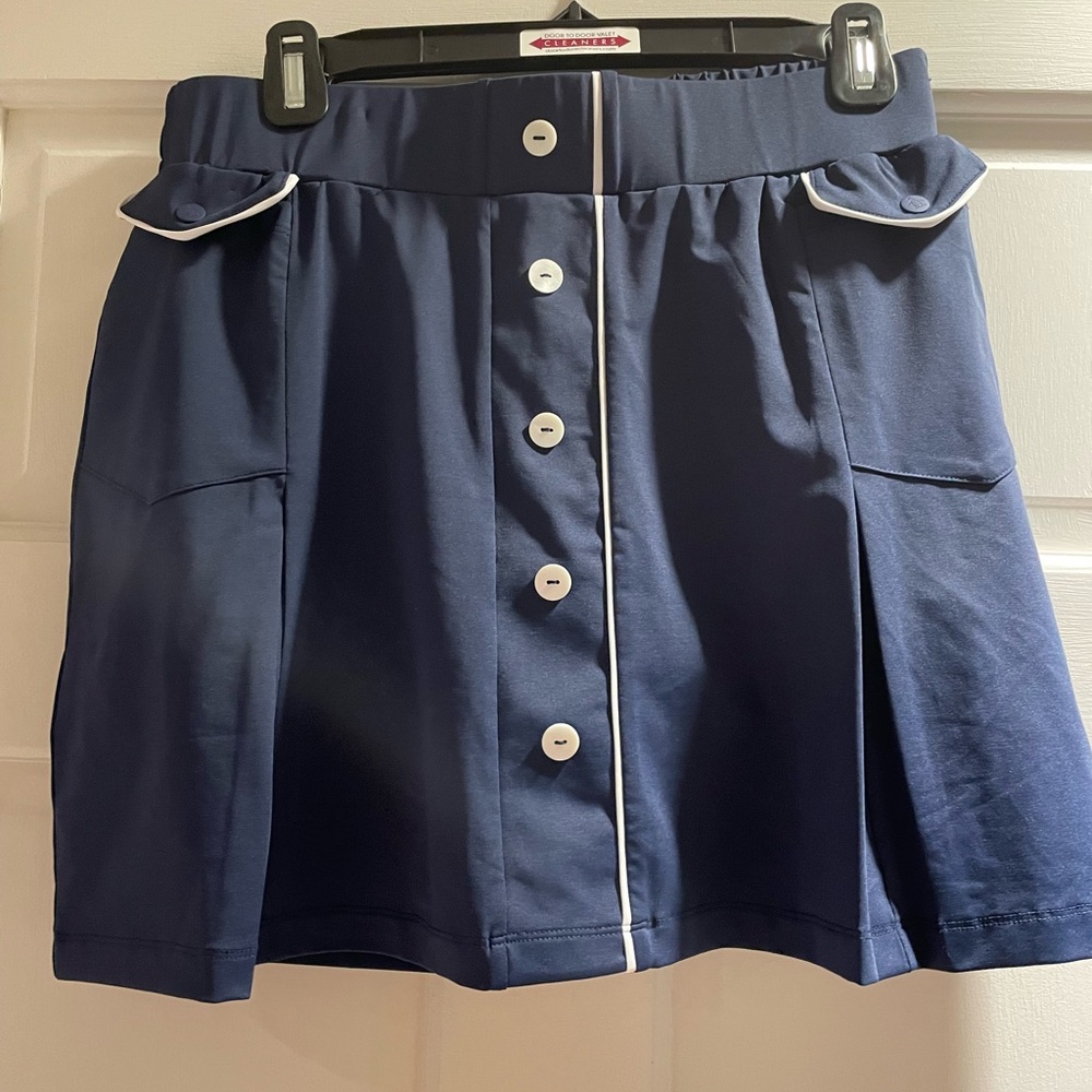 Original Penguin Preppy Button front Athletic Skirt